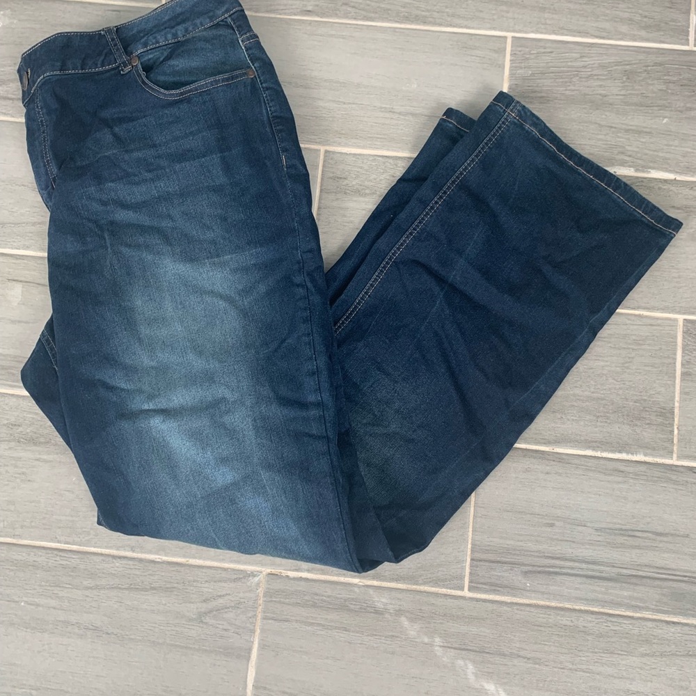 Plus size denim